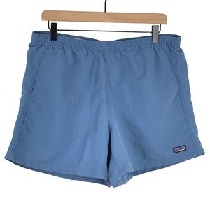 Patagonia Womens Baggies Shorts 5" Large NWT Blue